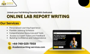 With a Dedicated Online Report Writing Lab Unlock your Full Writing Potential 
