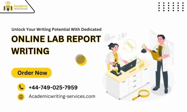 With a Dedicated Online Lab Report Writing Unlock your Full Writing Potential