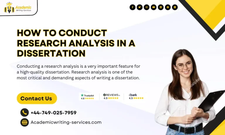 How to Conduct Research Analysis in a Dissertation